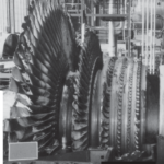 Electricity generating steam turbine failure: damage to low pressure rotor was caused by excessive vibration.