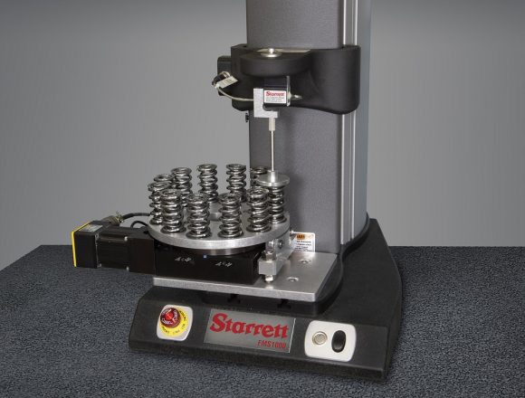 Starrett Introduces High Throughput Rotary Table Springs Force Tester