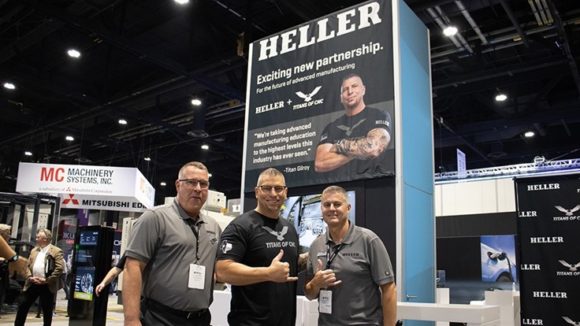 TITANS of CNC partners with HELLER Machine Tools