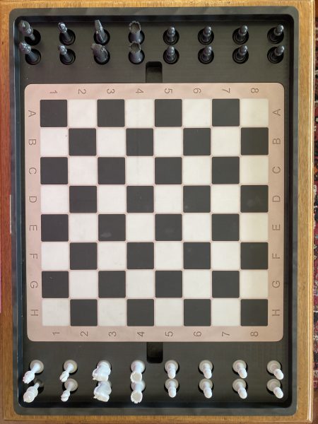 Artisans show their skill with chess set crafted exclusively from Vesconite bearing materials