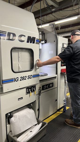 Precision Grinder Speeds Production of High-Performance Magnetic Seals