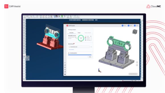 CAM Assist, the first AI plug-in for CAM, is now available for GibbsCAM